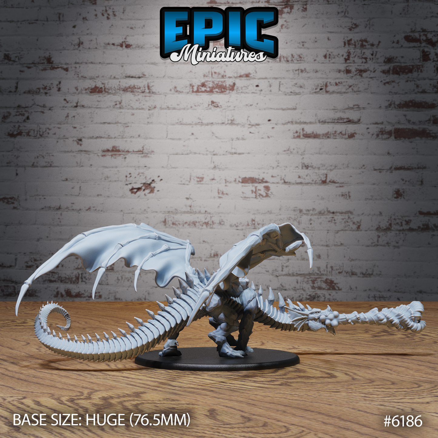 Topaz Dragon (5 Variants Available) - Epic Miniatures
