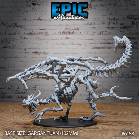Skeleton Dragon (3 Variants Available) - Epic Miniatures