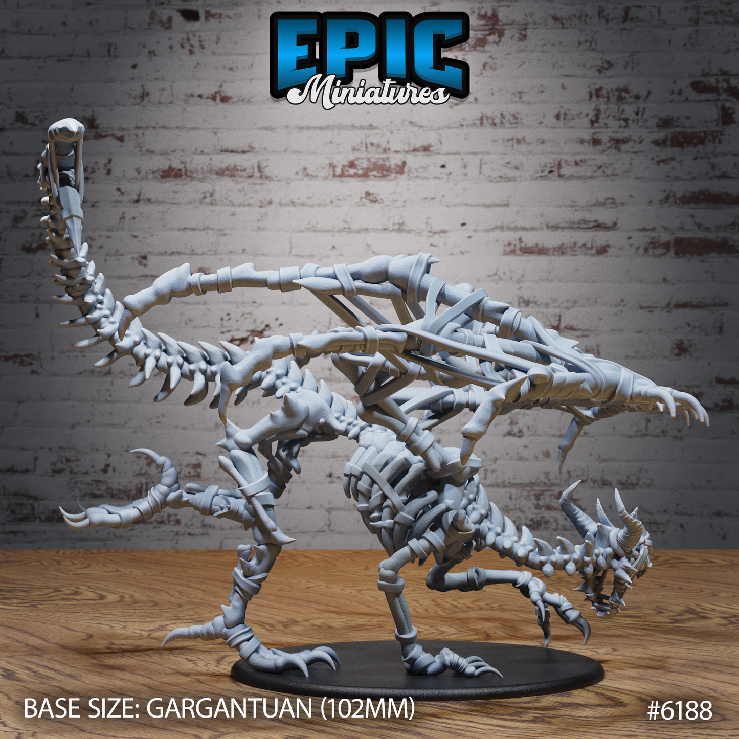 Skeleton Dragon (3 Variants Available) - Epic Miniatures