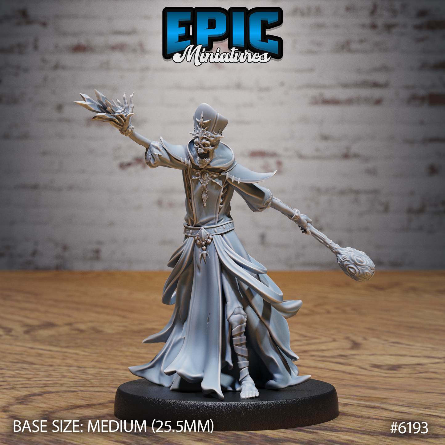 Lich Summoner (3 Variants Available) - Epic Miniatures
