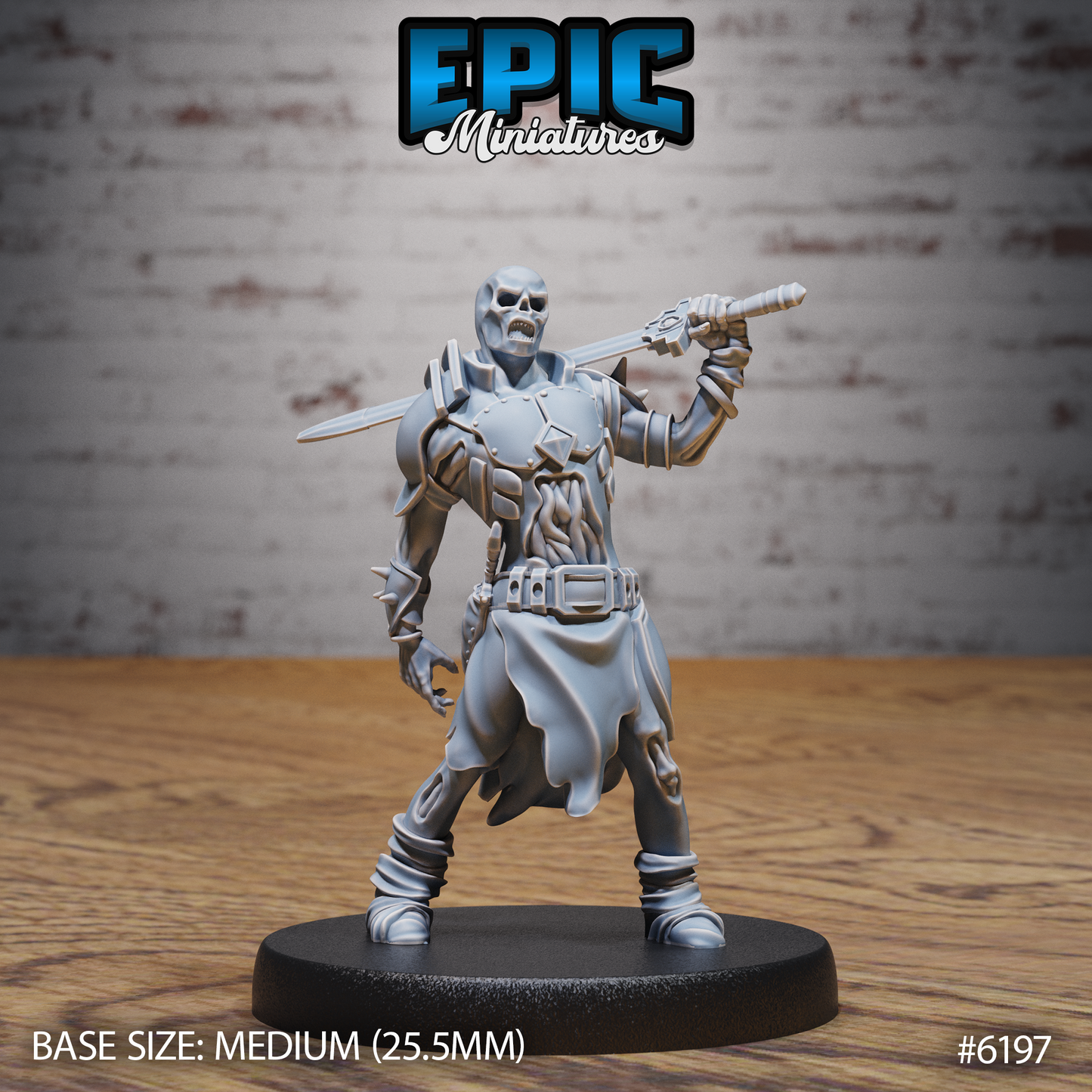 Summoned Undead, Set 1 (5 Variants Available) - Epic Miniatures