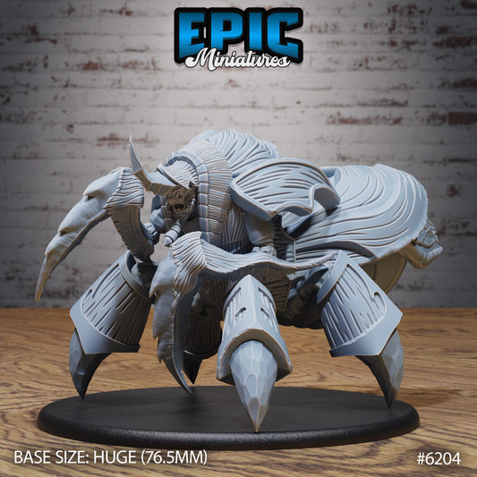 Undead Beetle Lord (3 Variants Available) - Epic Miniatures