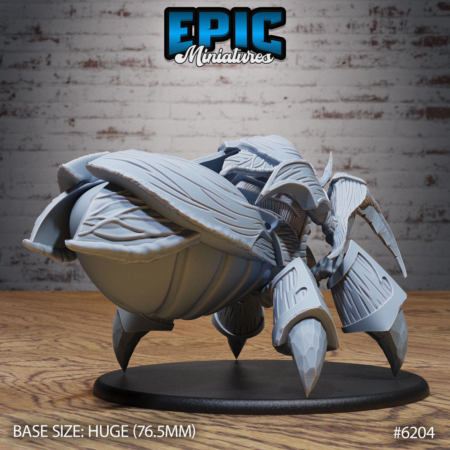 Undead Beetle Lord (3 Variants Available) - Epic Miniatures