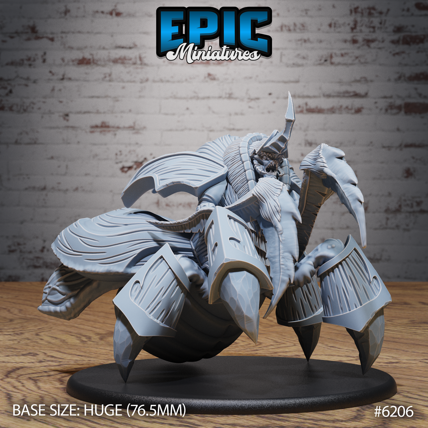 Undead Beetle Lord (3 Variants Available) - Epic Miniatures