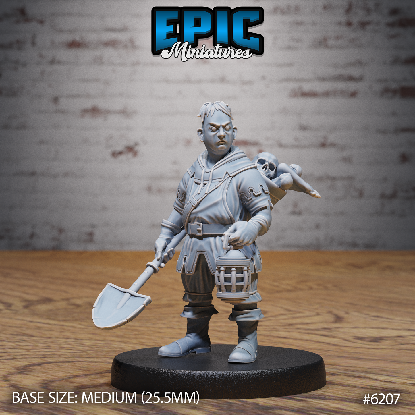 Grave Digger, Set 2 (3 Variants Available) - Epic Miniatures