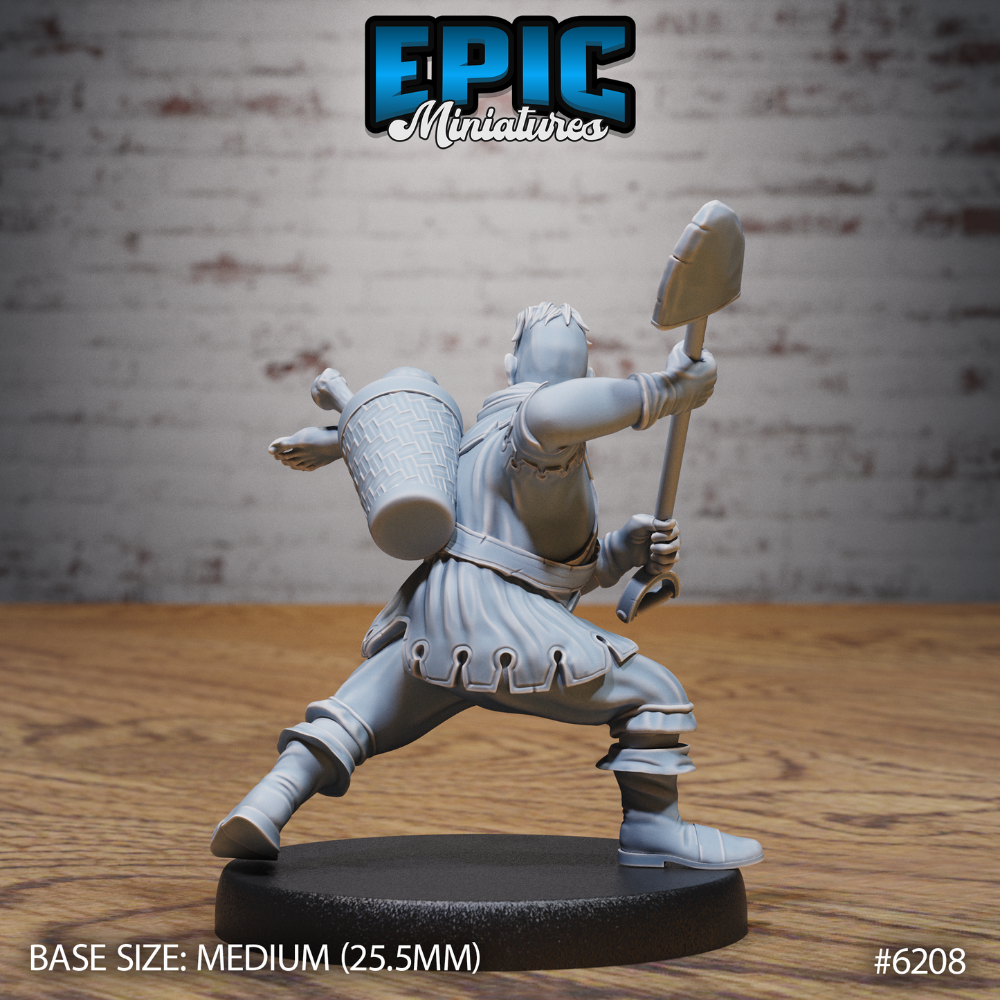 Grave Digger, Set 2 (3 Variants Available) - Epic Miniatures