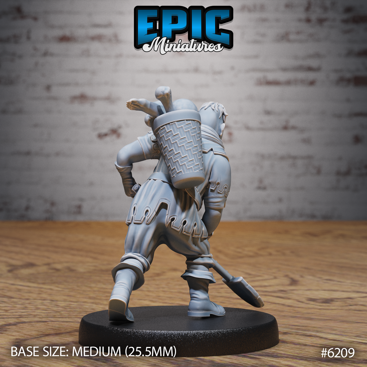 Grave Digger, Set 2 (3 Variants Available) - Epic Miniatures
