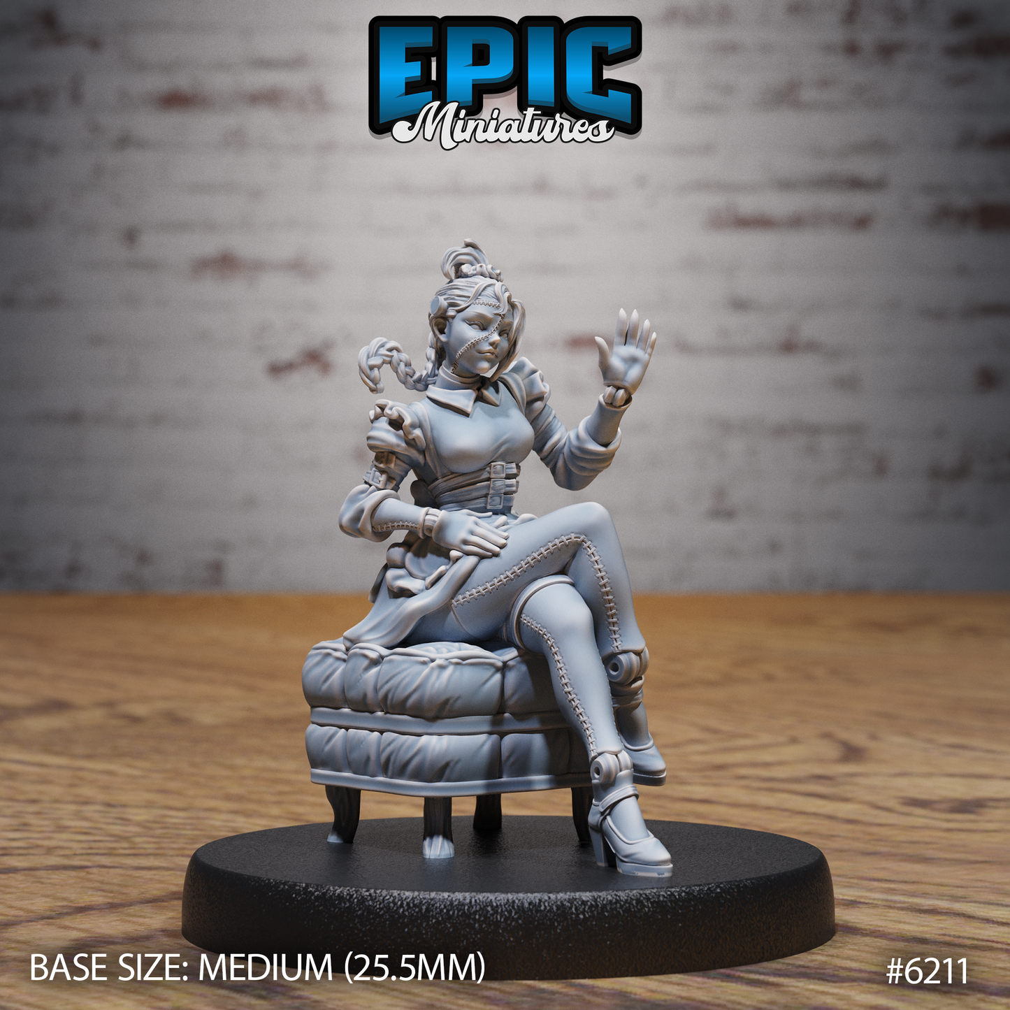 Frankenstein Maid (3 Variants Available) - Epic Miniatures