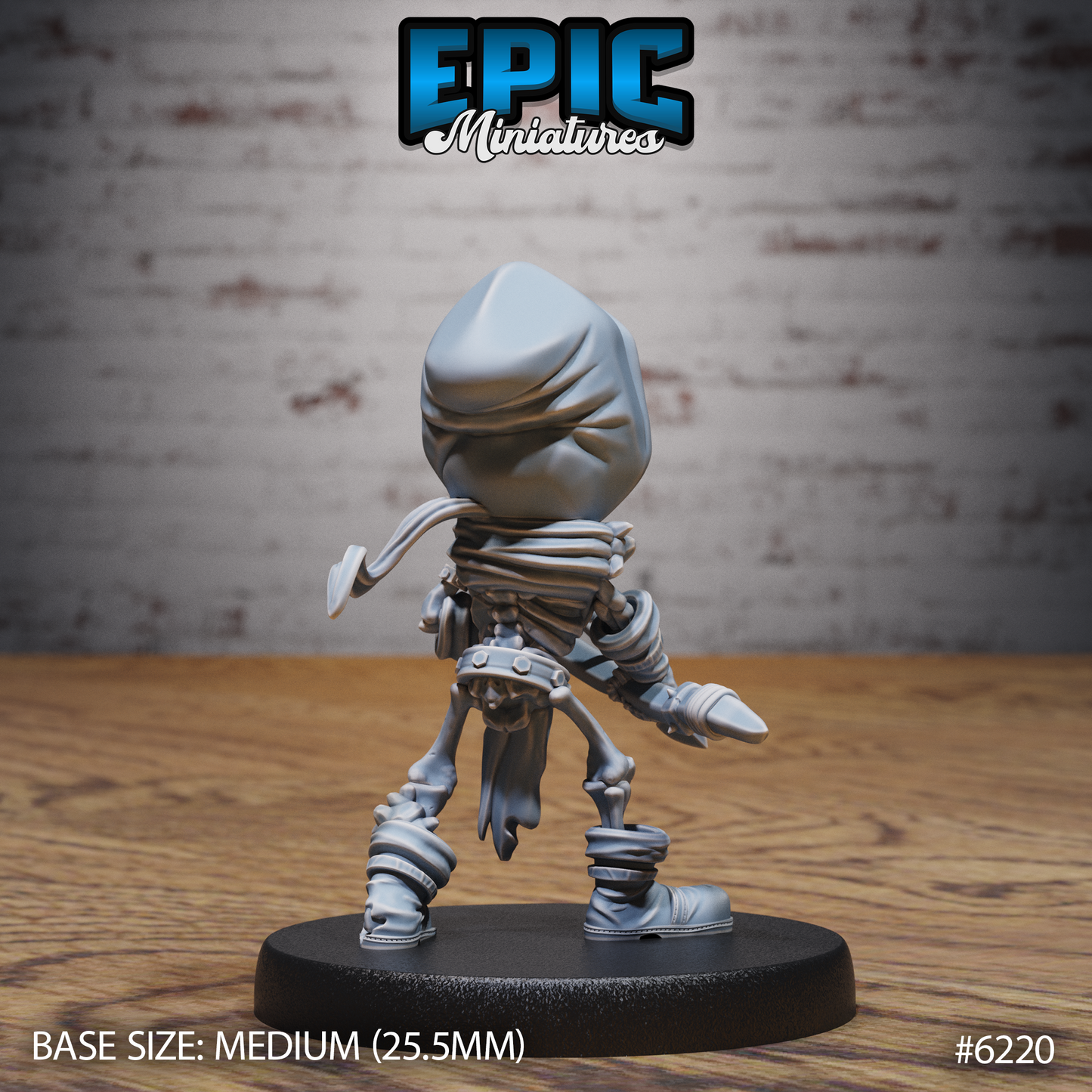 Gnome Skeleton (3 Variants Available) - Epic Miniatures