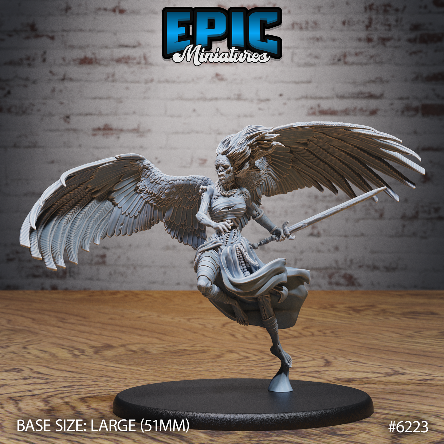 Angel Zombie (3 Variants Available) - Epic Miniatures