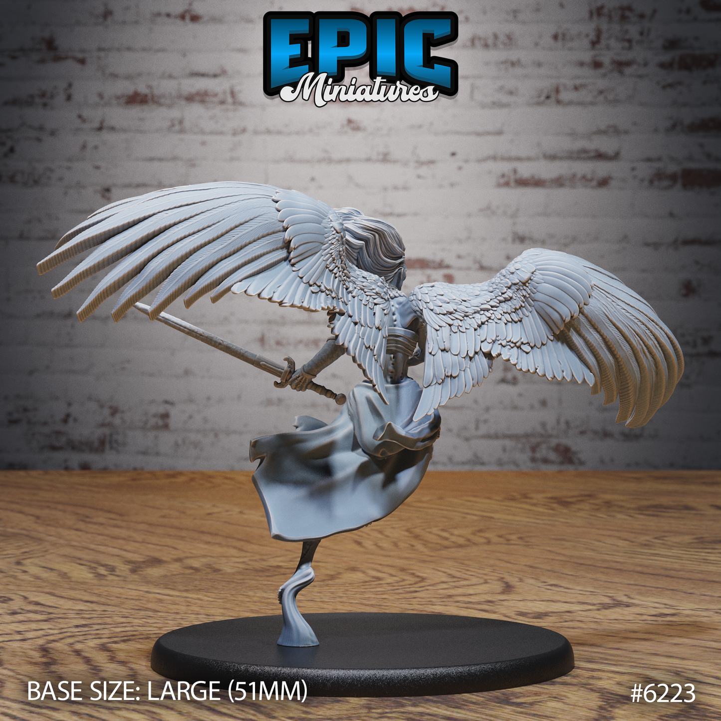 Angel Zombie (3 Variants Available) - Epic Miniatures