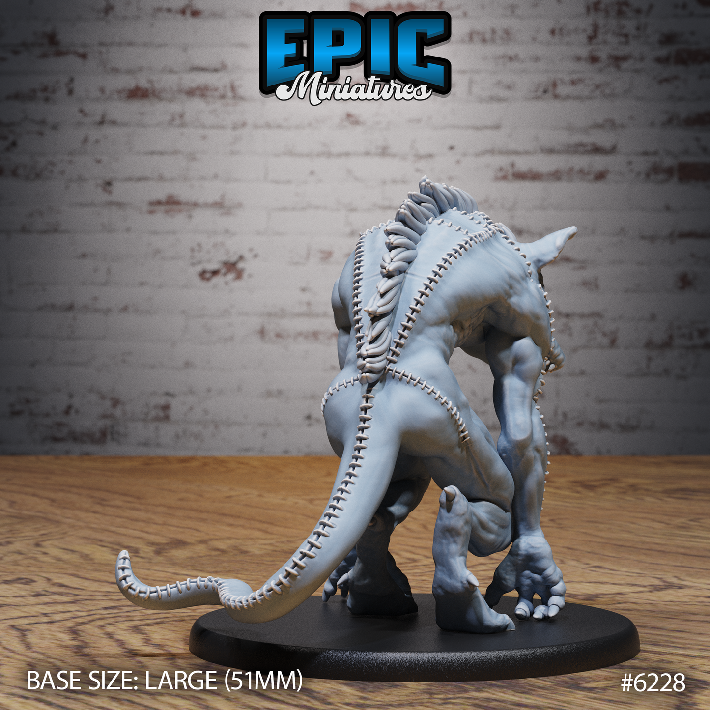 Stitched Pig Beast (3 Variants Available) - Epic Miniatures