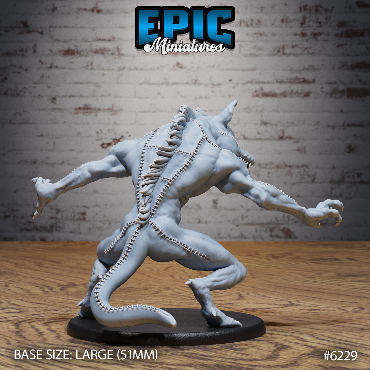Stitched Pig Beast (3 Variants Available) - Epic Miniatures