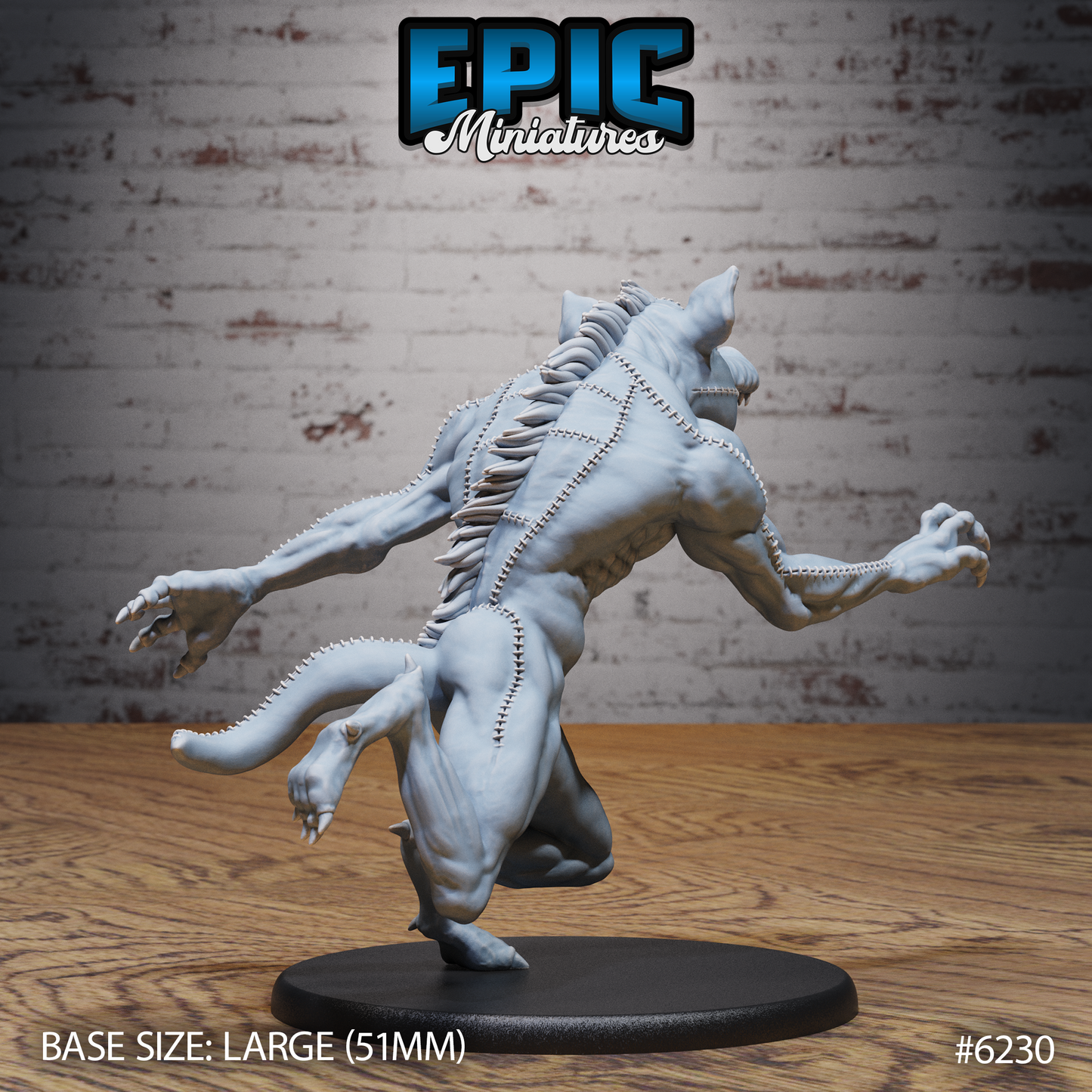 Stitched Pig Beast (3 Variants Available) - Epic Miniatures