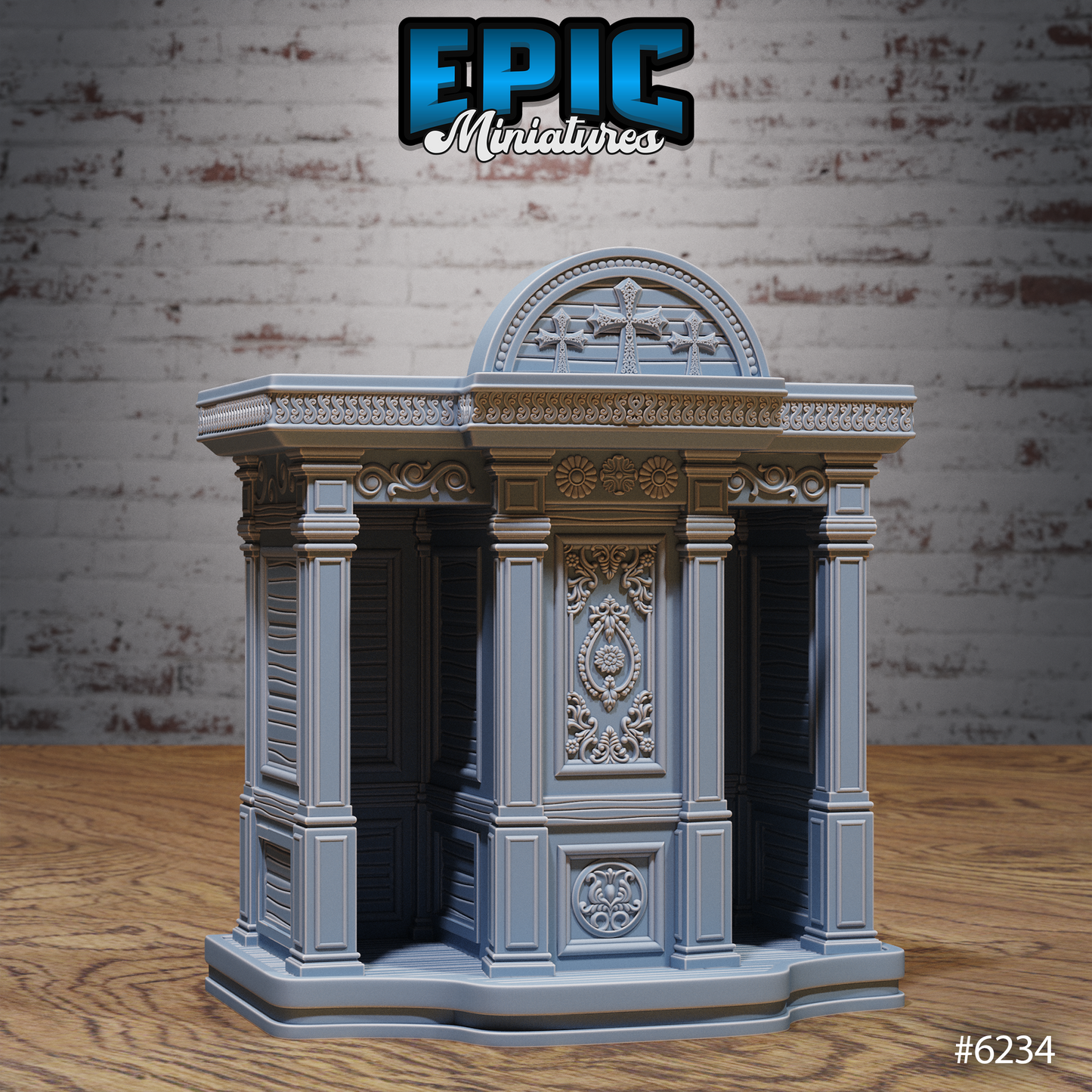 Heavenly Terrain Scatter Set - Heavens Gate, Elevator, Stairways and Confession Room (5 Variants Available) - Epic Miniatures