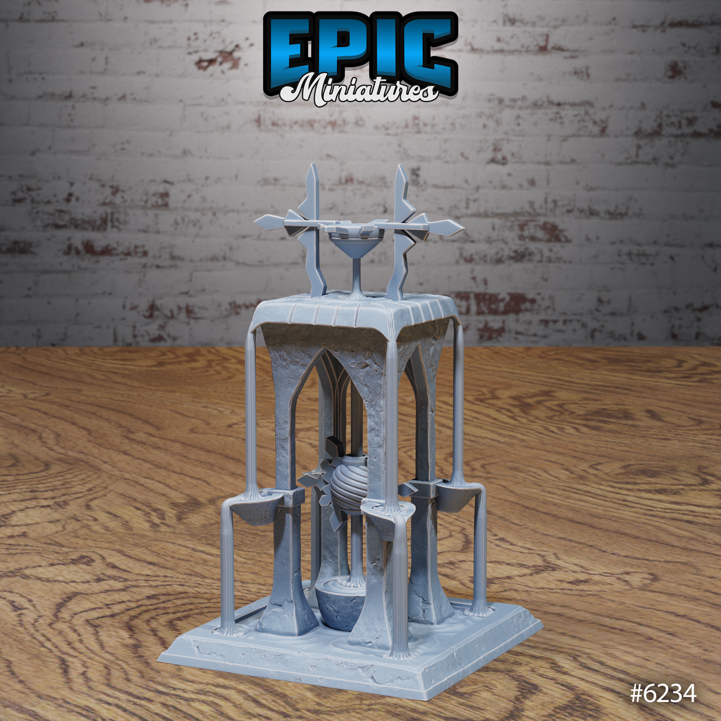 Heavenly Terrain Scatter Set - Defence Towers, Altars and Fountains (6 Variants Available) - Epic Miniatures