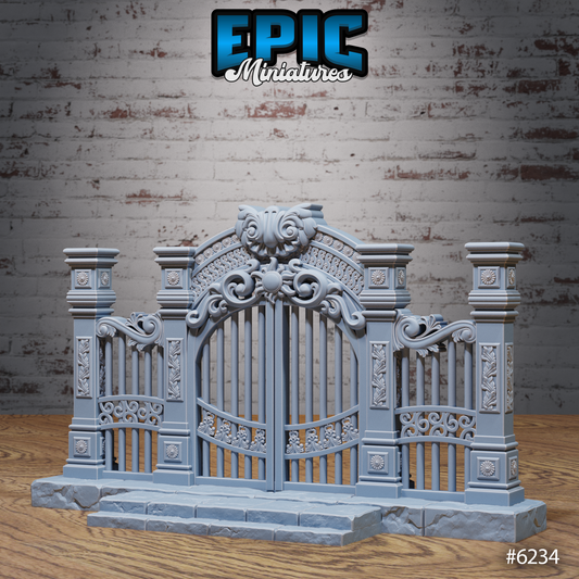 Heavenly Terrain Scatter Set - Heavens Gate, Elevator, Stairways and Confession Room (5 Variants Available) - Epic Miniatures