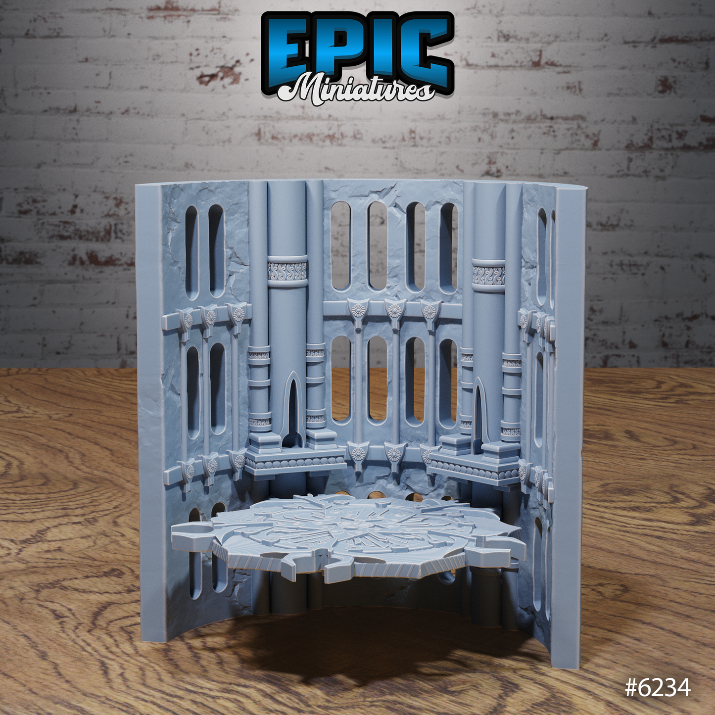 Heavenly Terrain Scatter Set - Heavens Gate, Elevator, Stairways and Confession Room (5 Variants Available) - Epic Miniatures