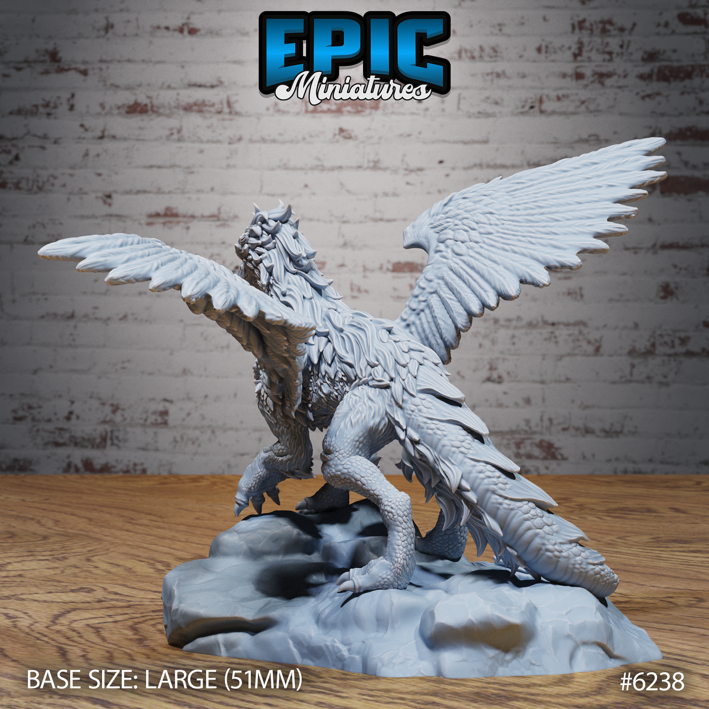 Noble Griffin (3 Variants Available) - Epic Miniatures