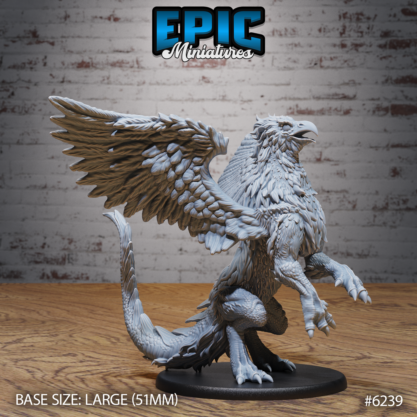 Noble Griffin (3 Variants Available) - Epic Miniatures