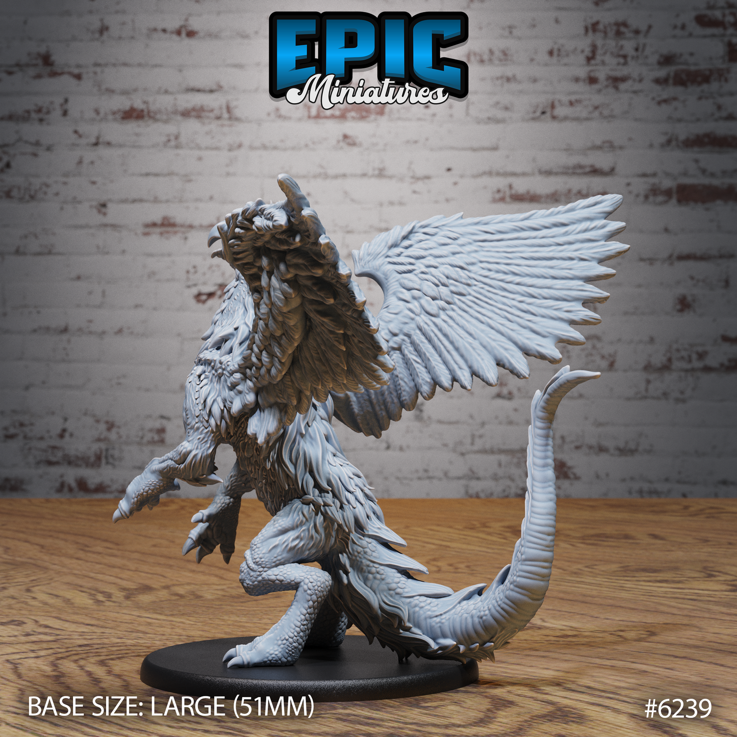 Noble Griffin (3 Variants Available) - Epic Miniatures
