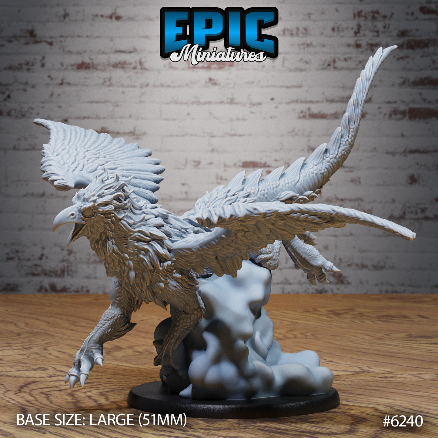 Noble Griffin (3 Variants Available) - Epic Miniatures