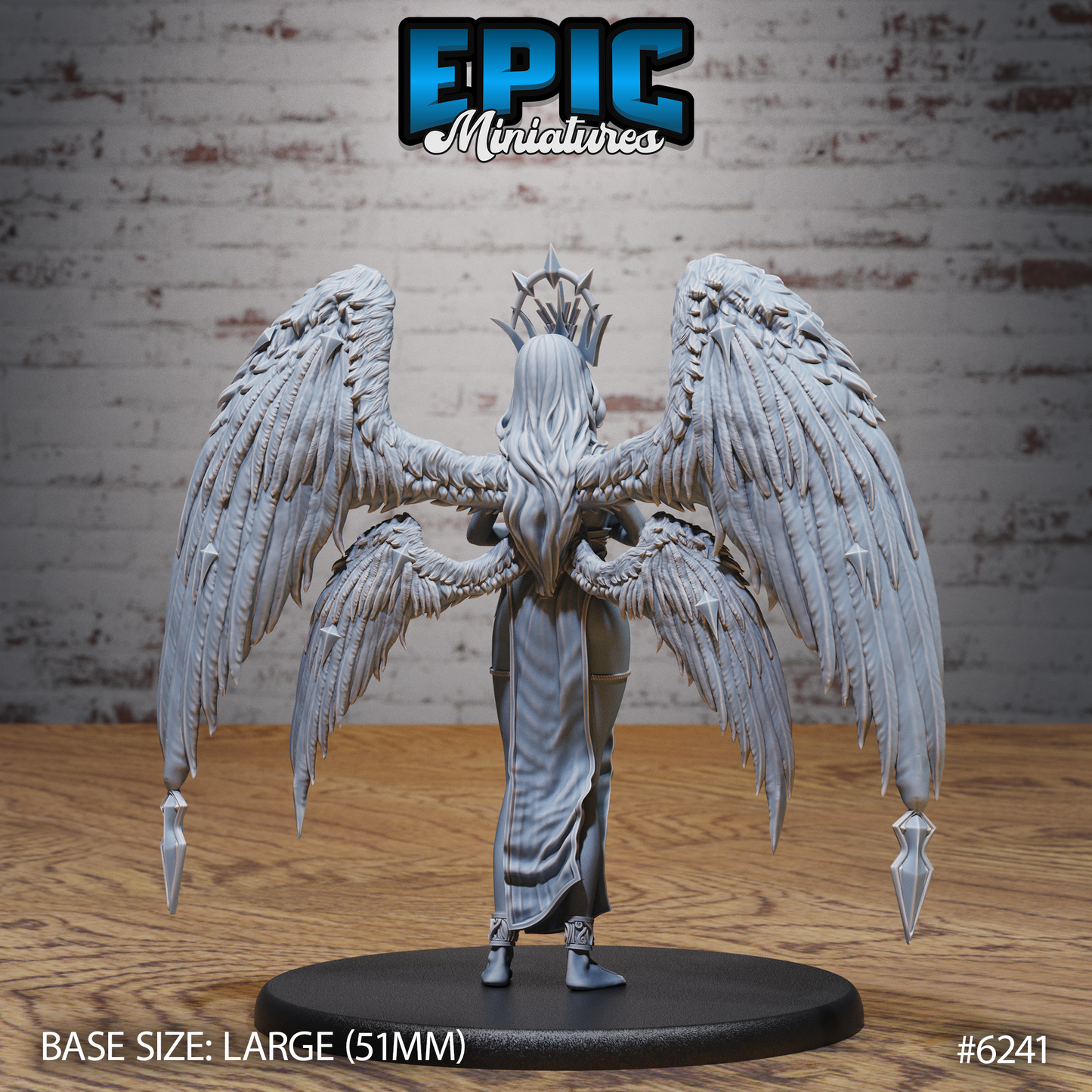 Seraph Queen (3 Variants Available) - Epic Miniatures