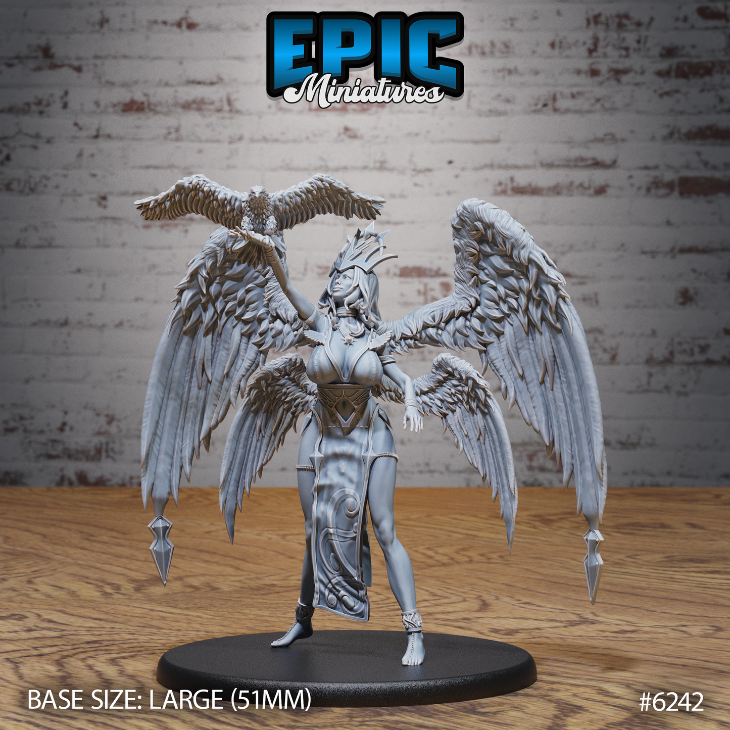 Seraph Queen (3 Variants Available) - Epic Miniatures