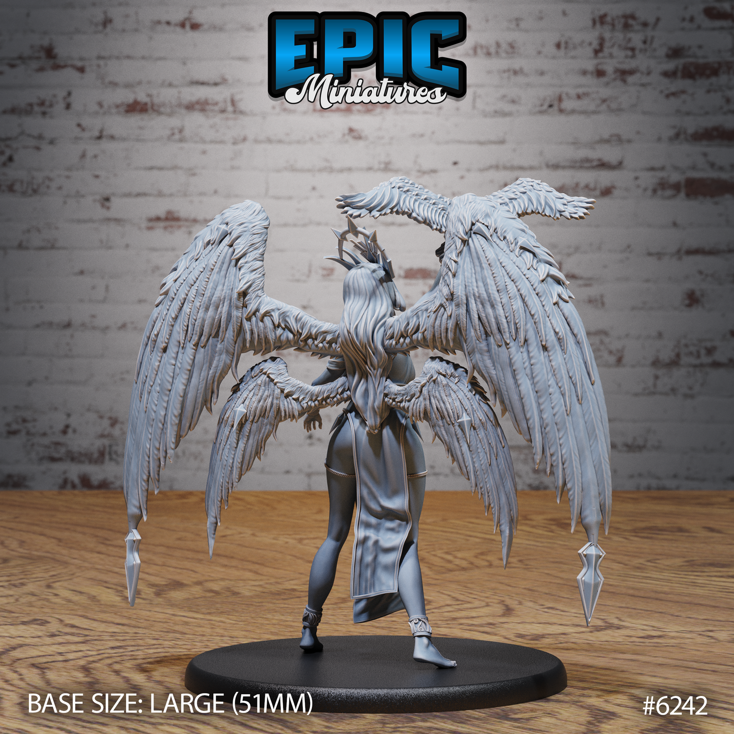 Seraph Queen (3 Variants Available) - Epic Miniatures