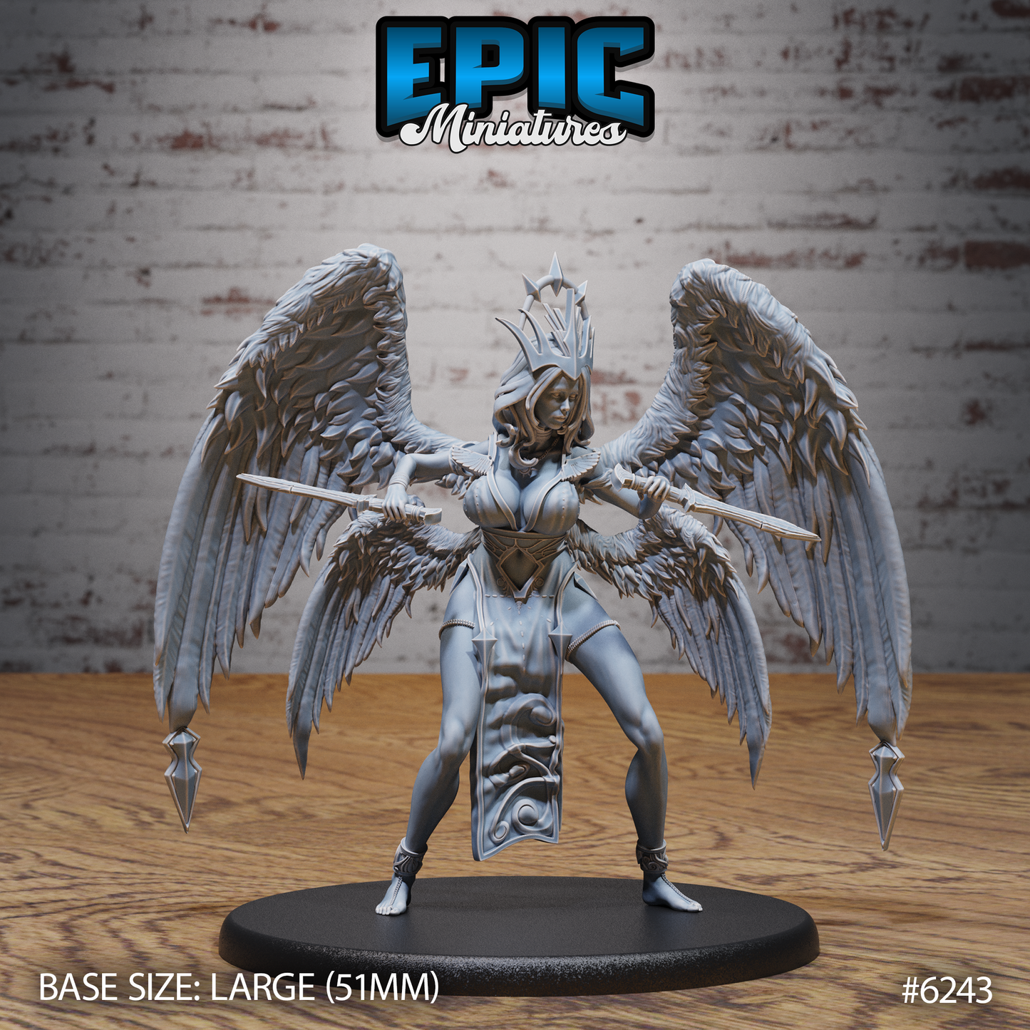 Seraph Queen (3 Variants Available) - Epic Miniatures