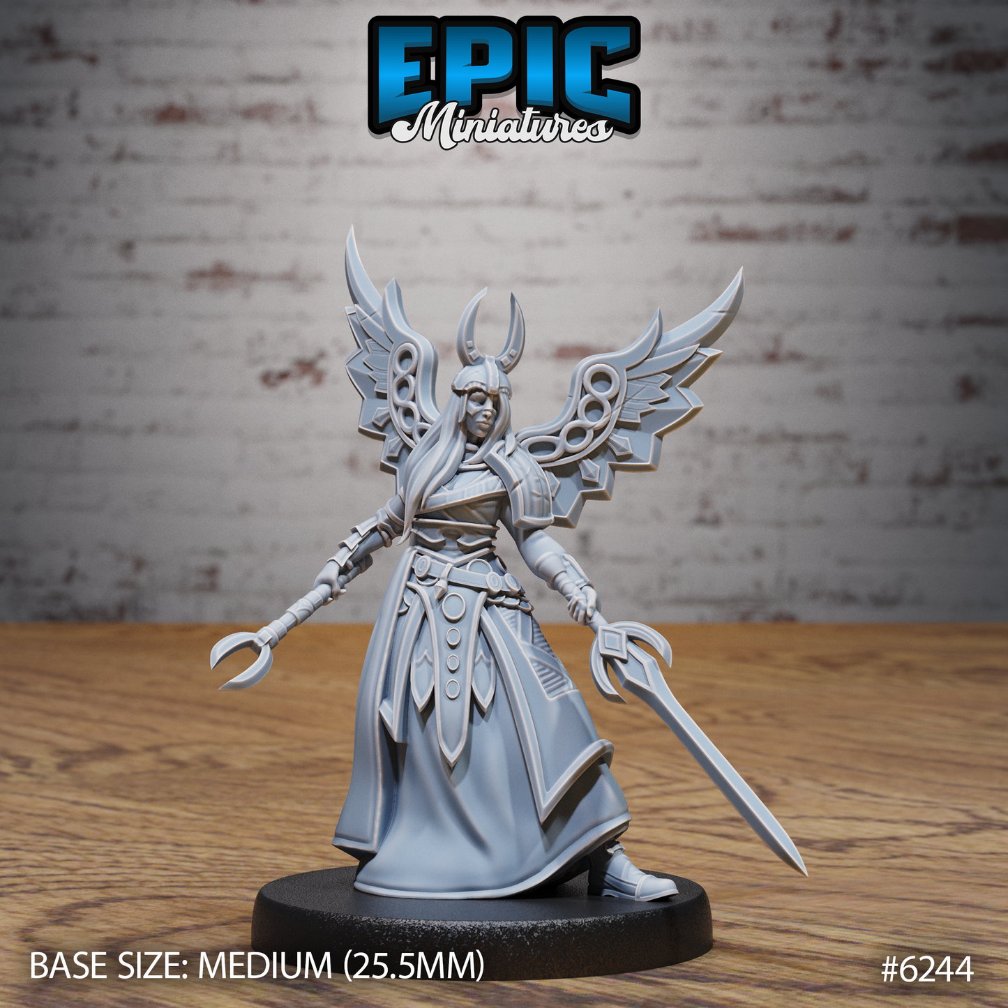 Aasimar Deva (3 Variants Available) - Epic Miniatures