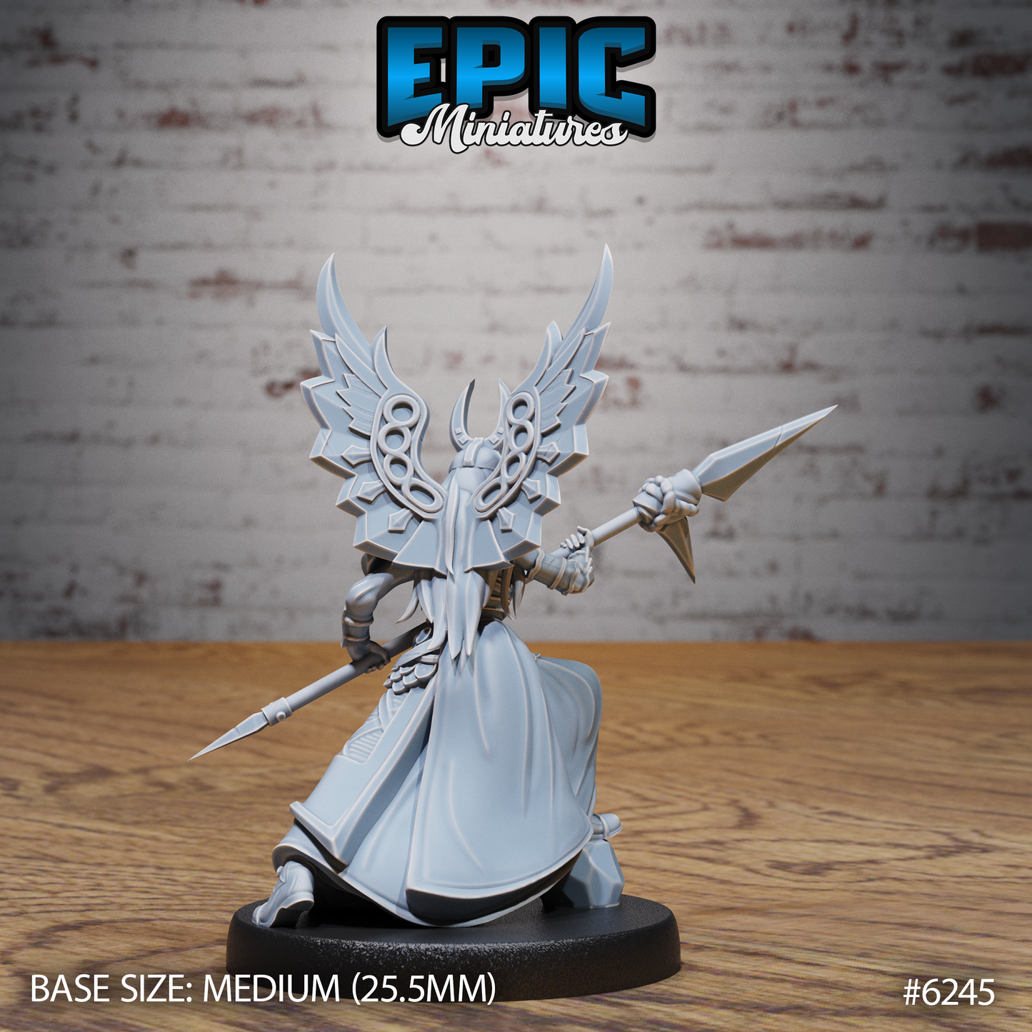 Aasimar Deva (3 Variants Available) - Epic Miniatures