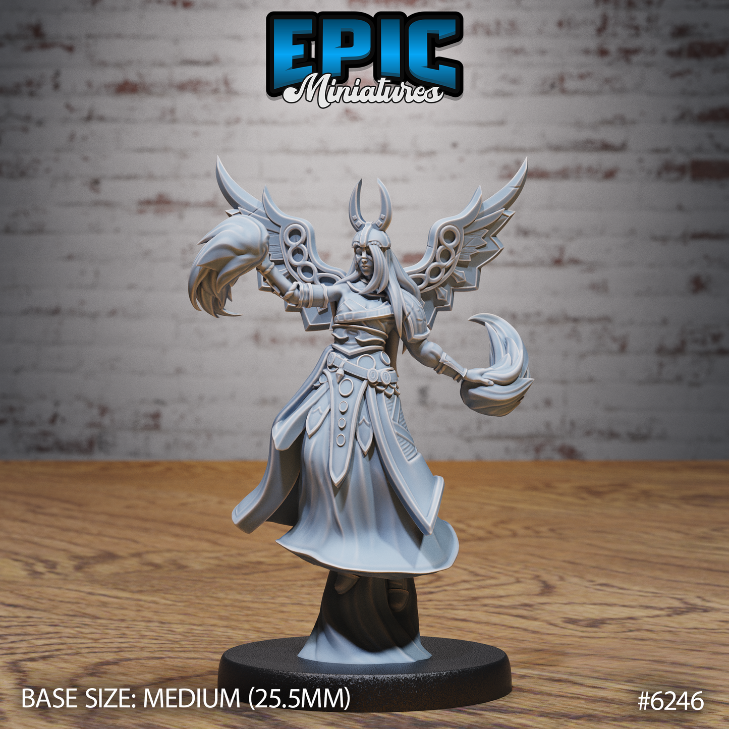 Aasimar Deva (3 Variants Available) - Epic Miniatures