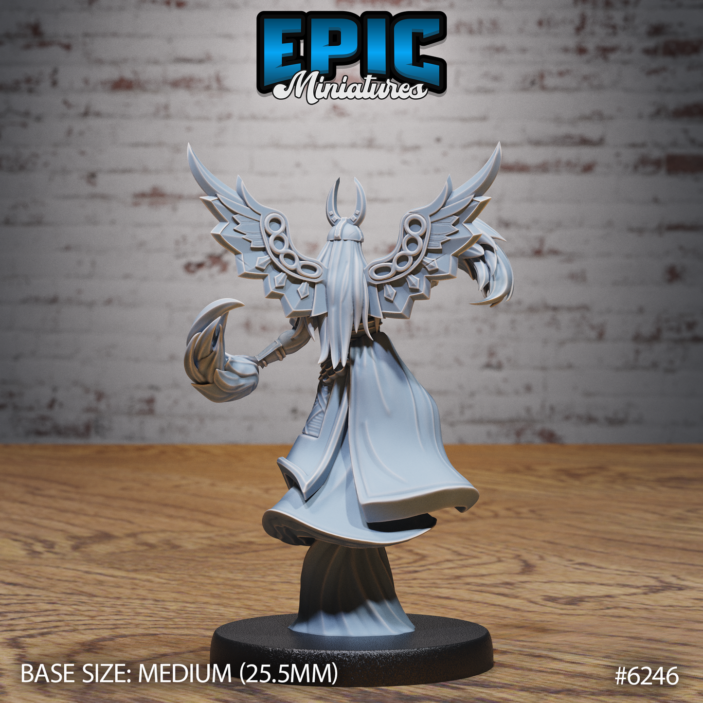 Aasimar Deva (3 Variants Available) - Epic Miniatures