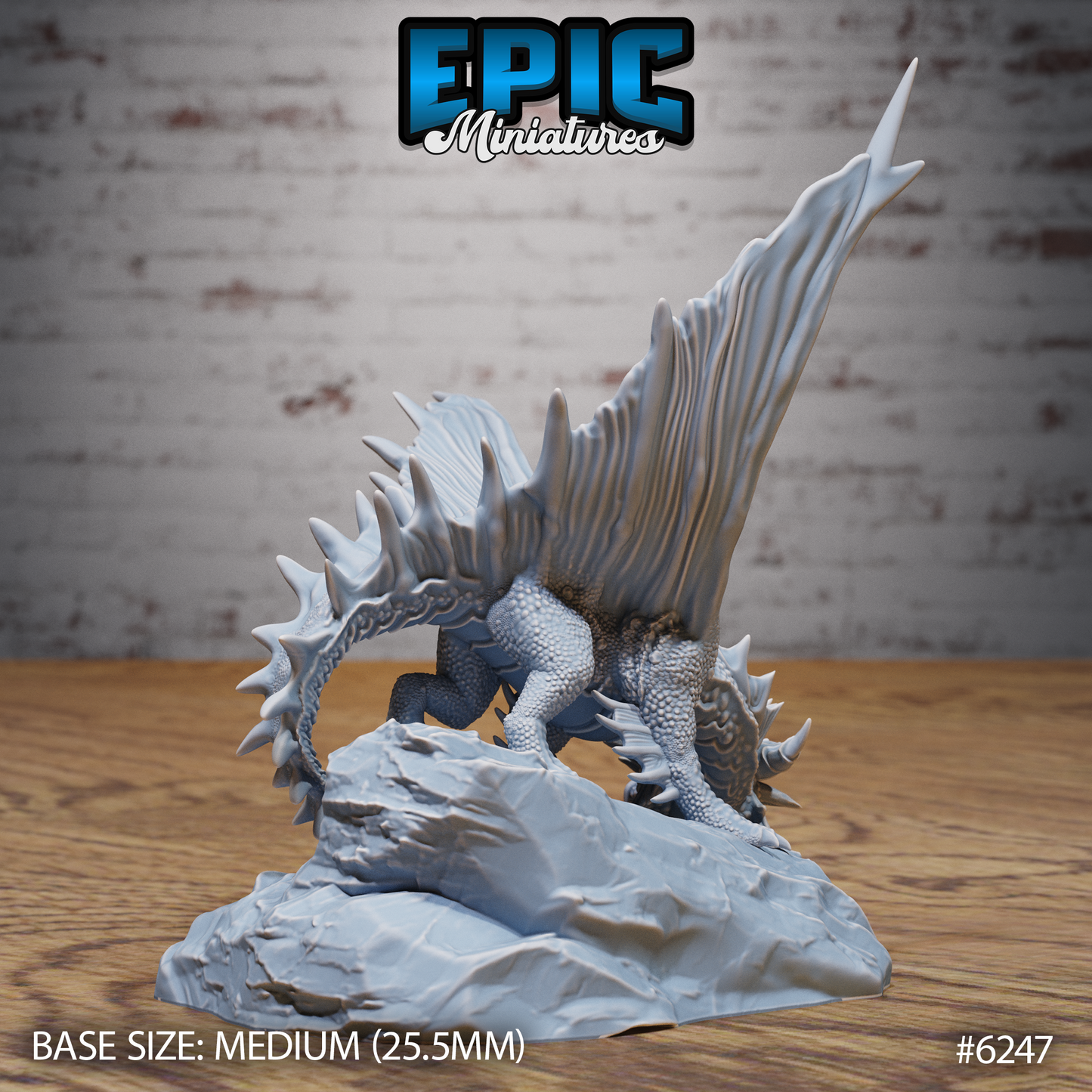 Gold Dragon Wyrmling (3 Variants Available) - Epic Miniatures
