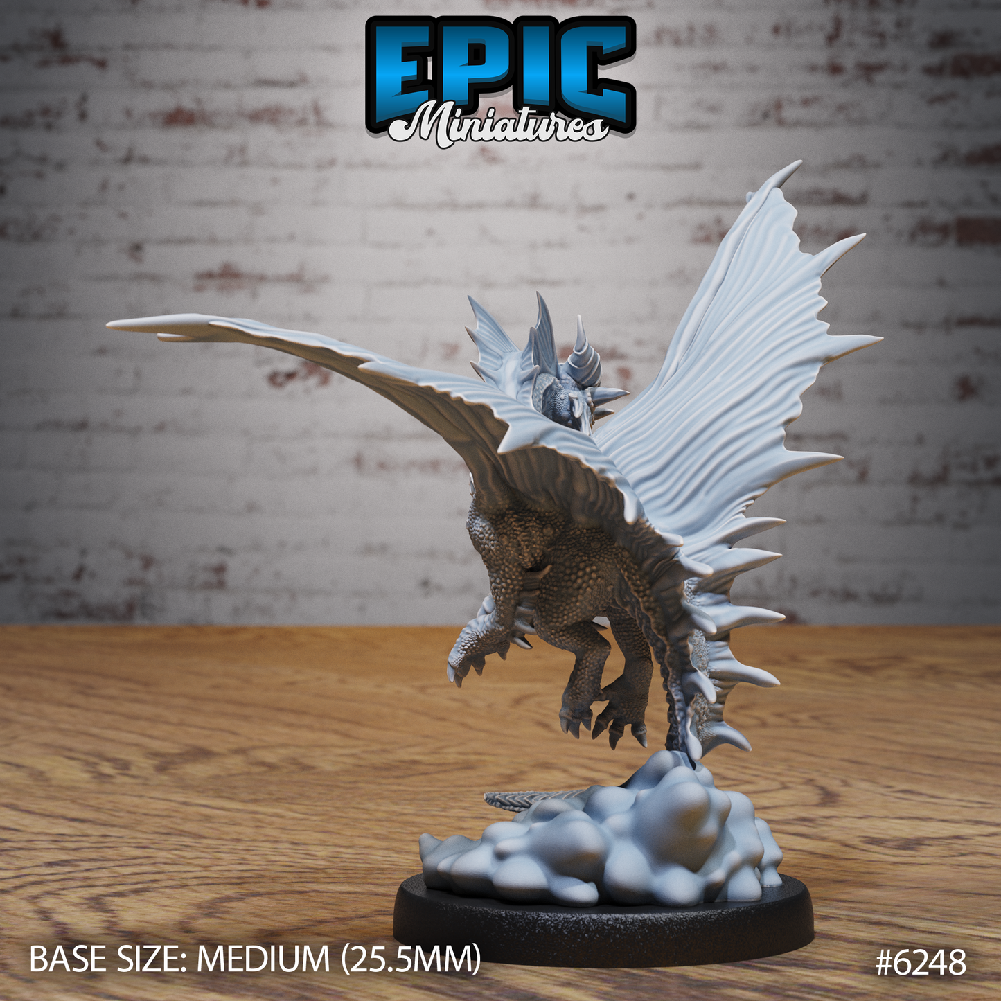 Gold Dragon Wyrmling (3 Variants Available) - Epic Miniatures