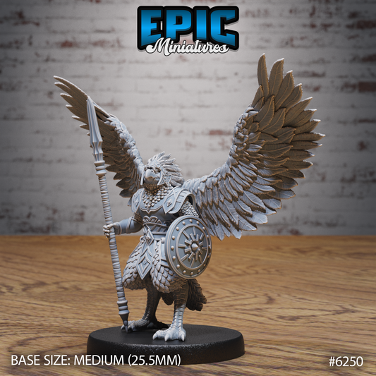 Eagle Folk Fighters (3 Variants Available) - Epic Miniatures