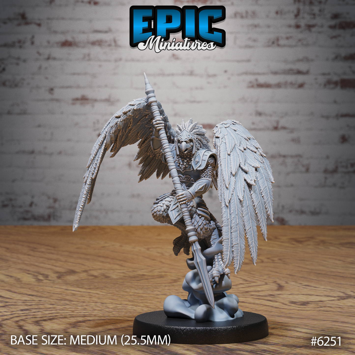 Eagle Folk Fighters (3 Variants Available) - Epic Miniatures