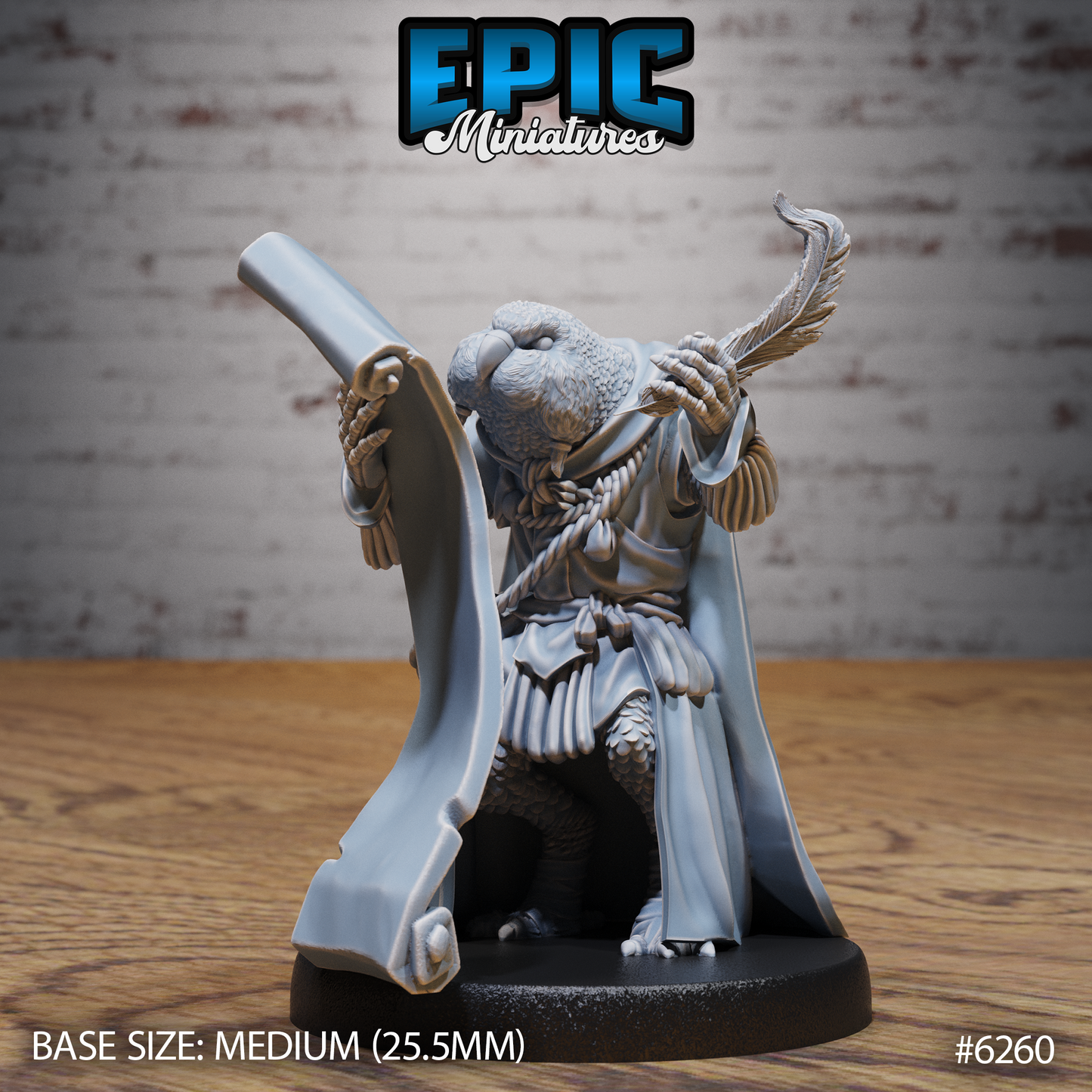 Budgie Folk Druids (3 Variants Available) - Epic Miniatures
