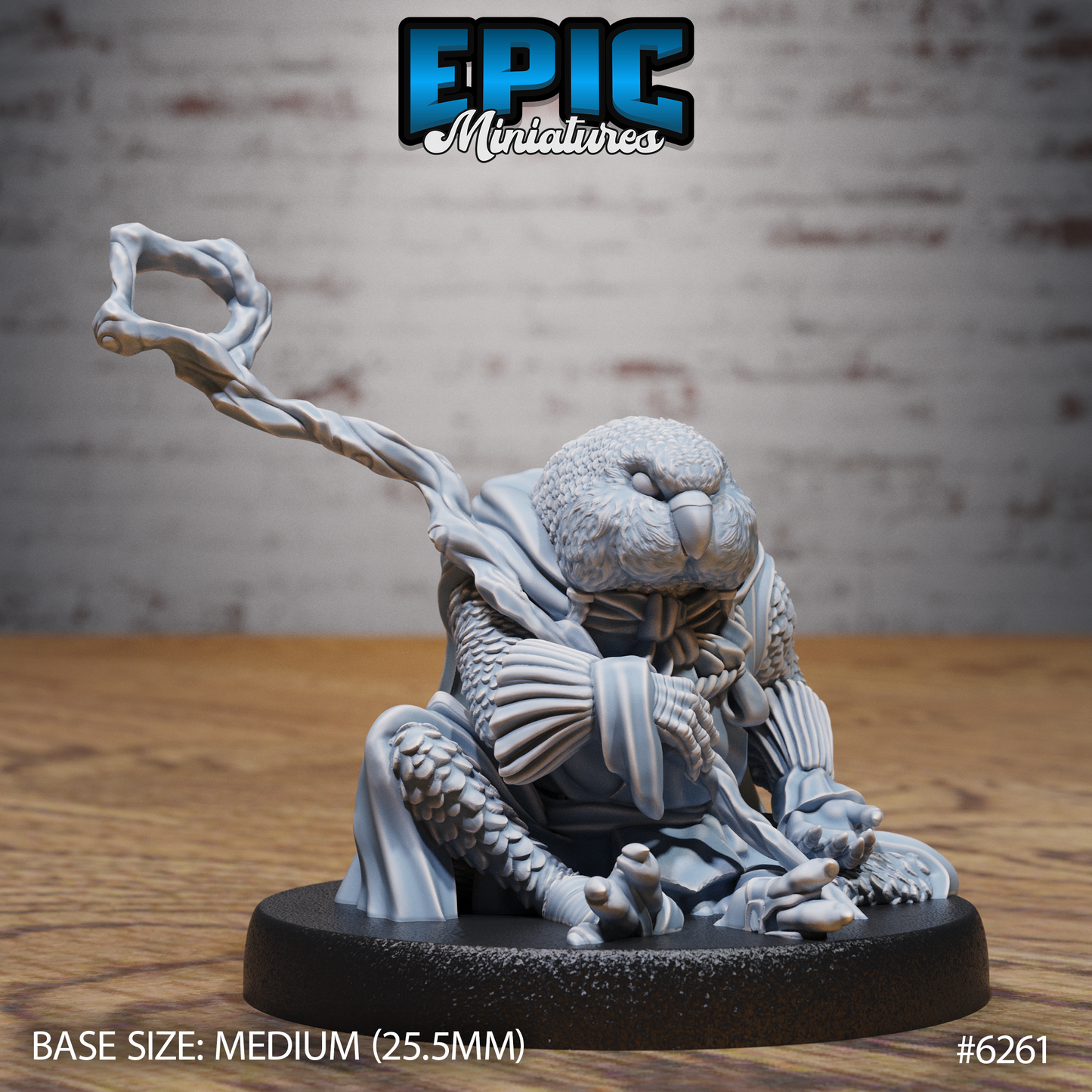 Budgie Folk Druids (3 Variants Available) - Epic Miniatures