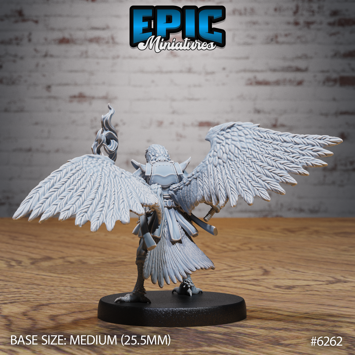 Hawk Folk Adventurers (3 Variants Available) - Epic Miniatures