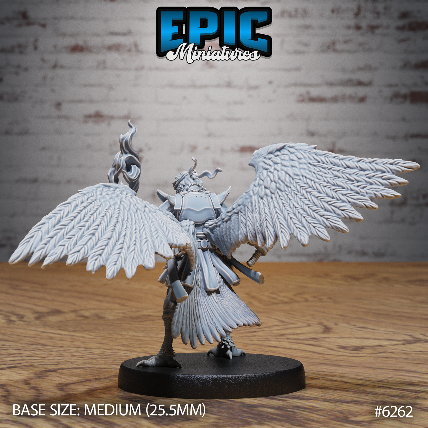 Hawk Folk Adventurers - Masked (3 Variants Available) - Epic Miniatures
