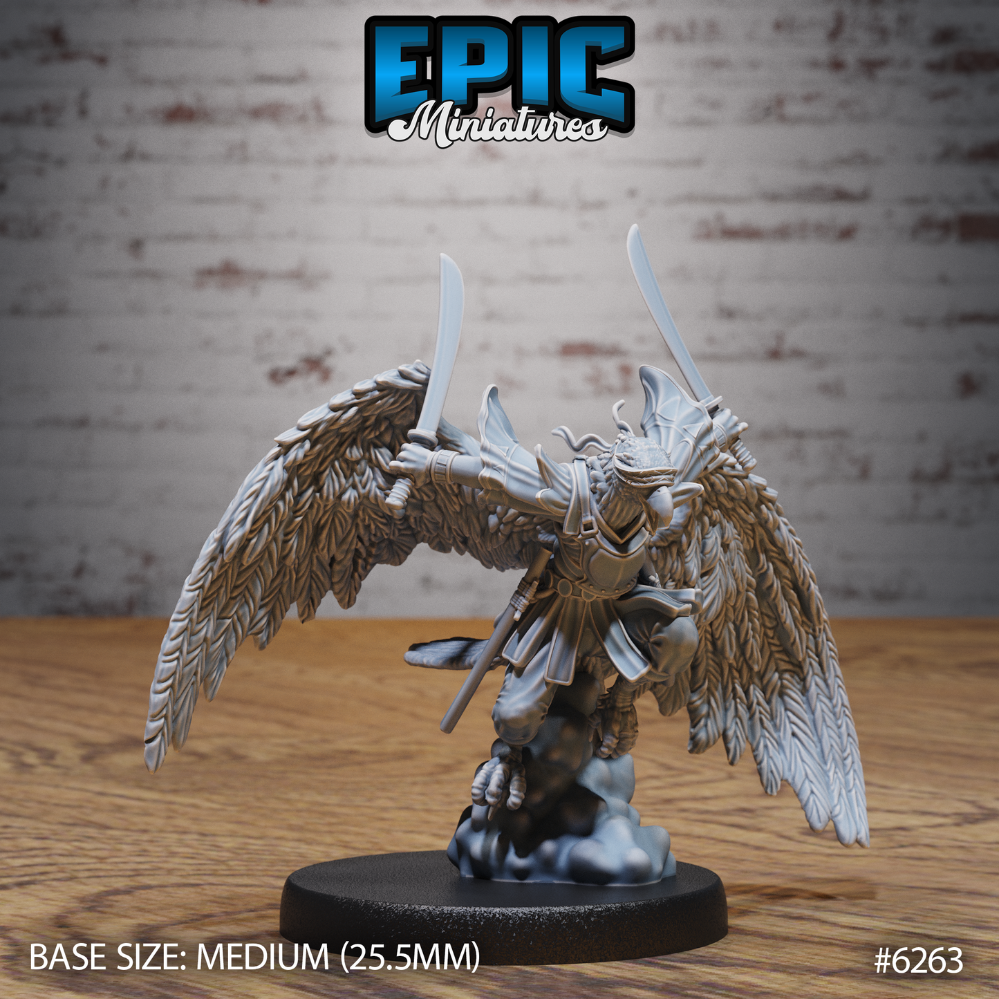 Hawk Folk Adventurers - Masked (3 Variants Available) - Epic Miniatures