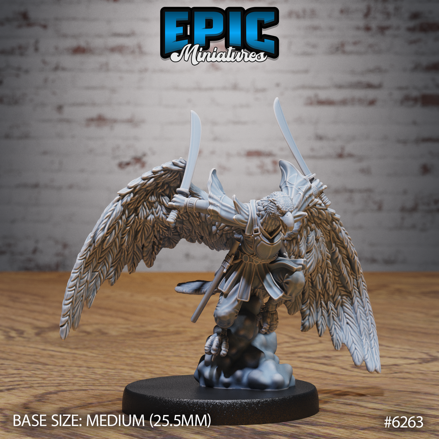 Hawk Folk Adventurers (3 Variants Available) - Epic Miniatures