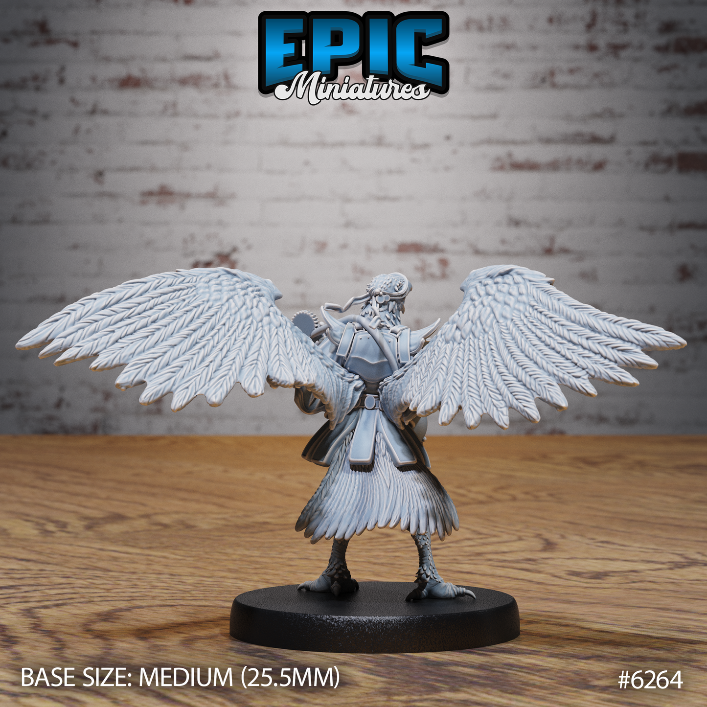 Hawk Folk Adventurers - Masked (3 Variants Available) - Epic Miniatures