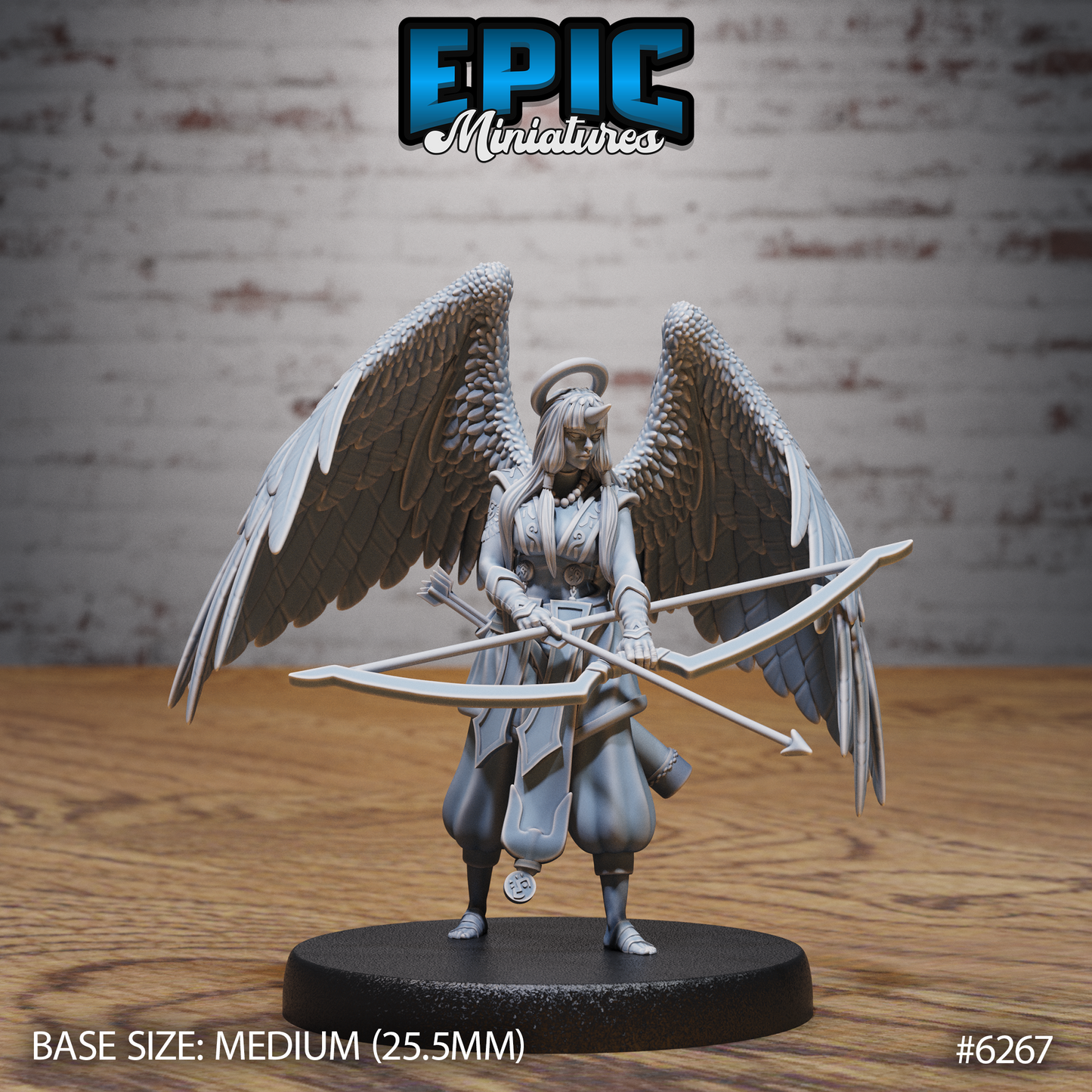 Angel Monk (3 Variants Available) - Epic Miniatures