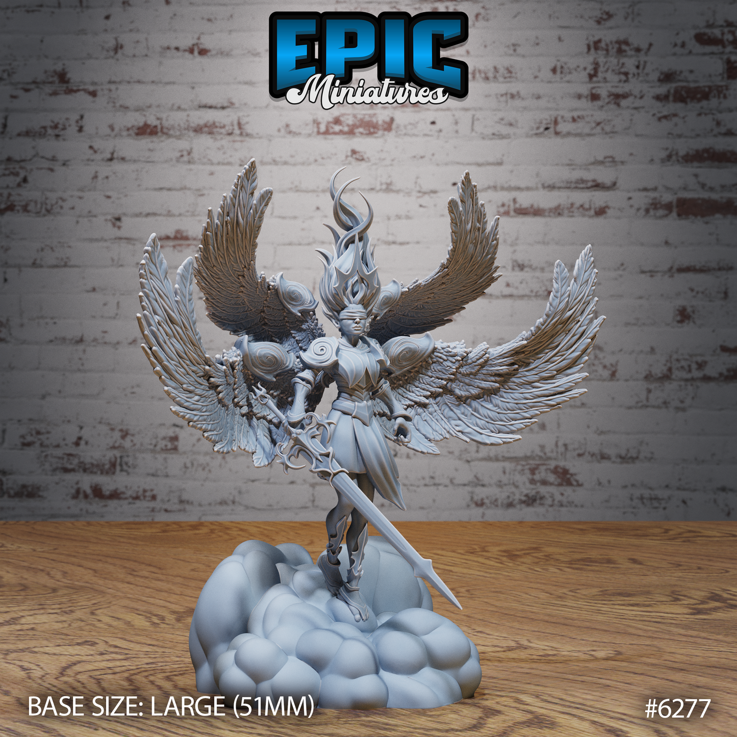 Zariel Angel Prime (3 Variants Available) - Epic Miniatures