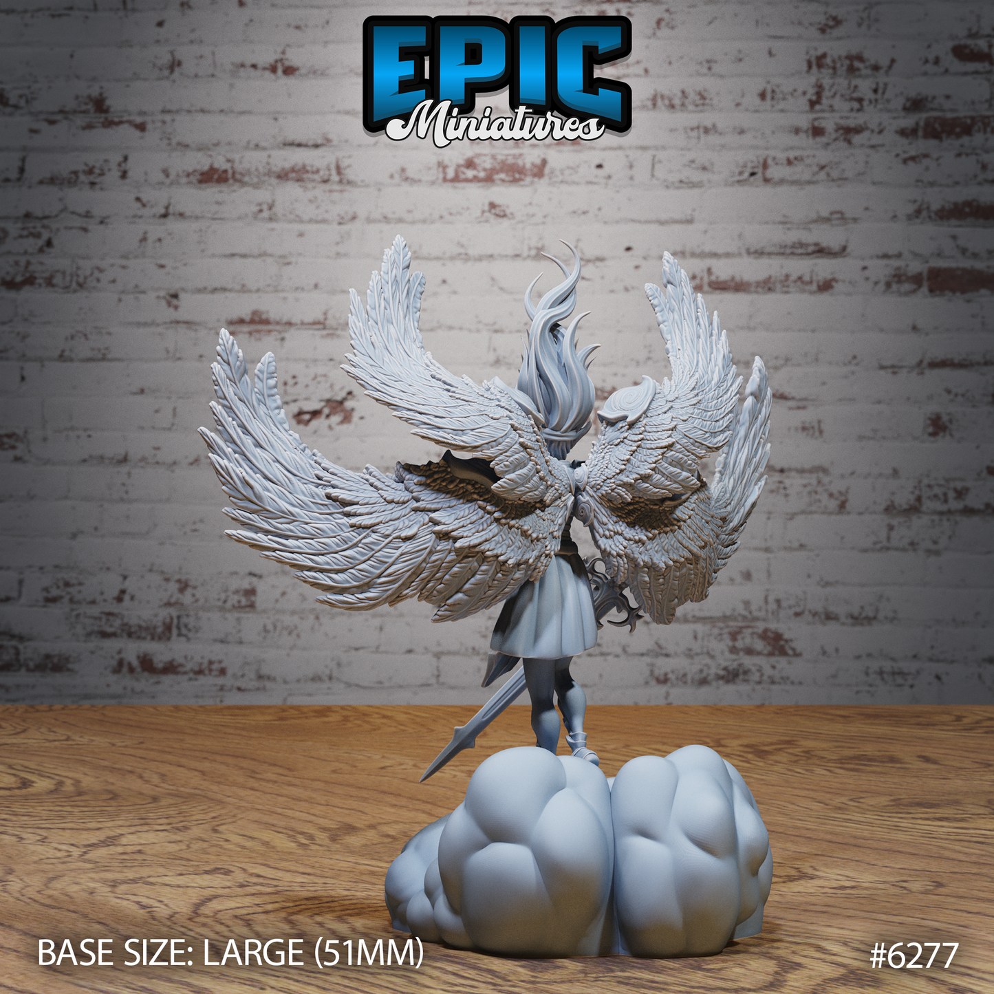 Zariel Angel Prime (3 Variants Available) - Epic Miniatures