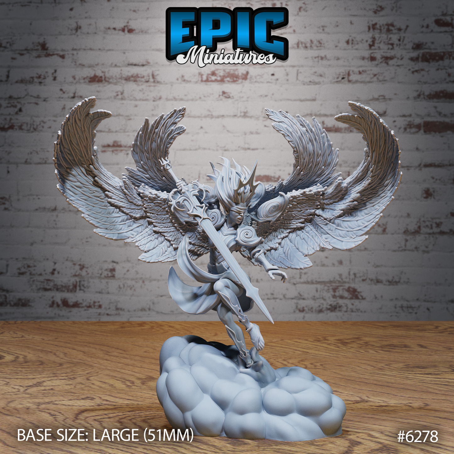 Zariel Angel Prime (3 Variants Available) - Epic Miniatures