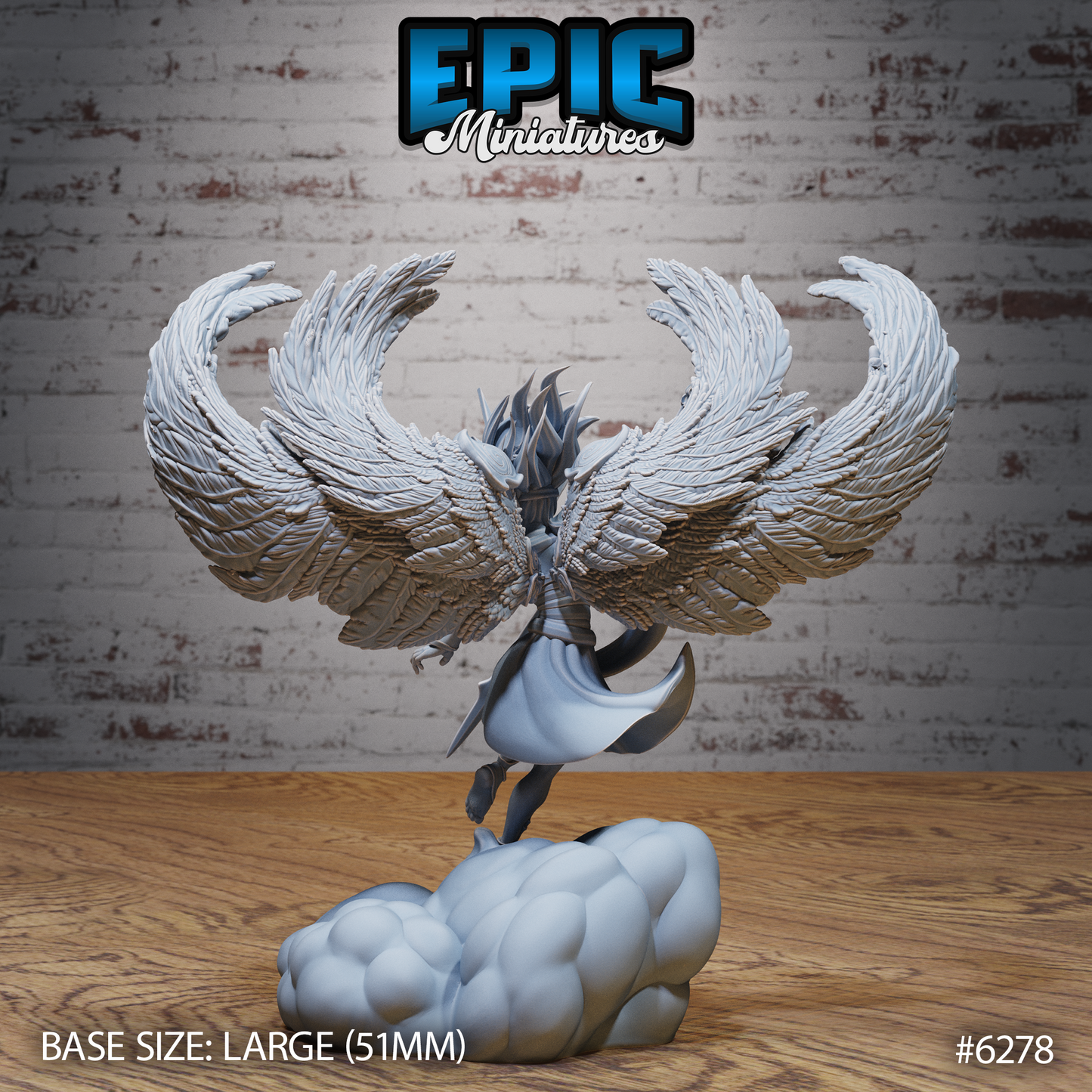 Zariel Angel Prime (3 Variants Available) - Epic Miniatures
